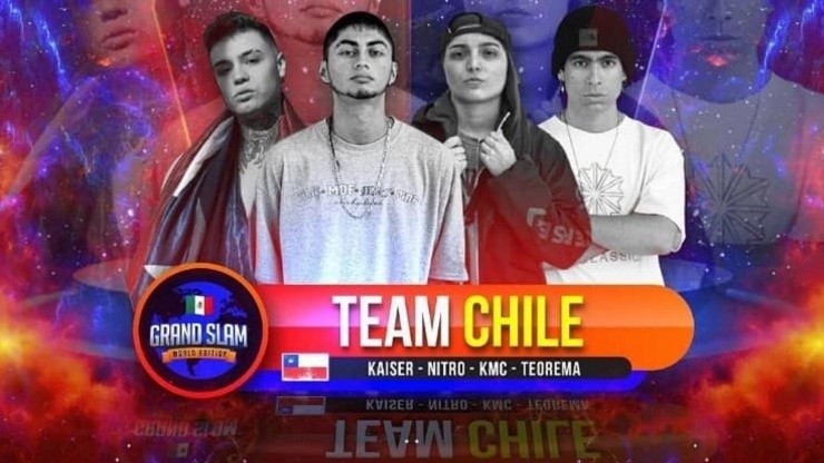 El Team chileno que participará del evento.
