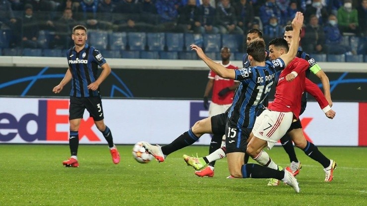 Cristiano Ronaldo anotó un doblete para el empate ante Atalanta