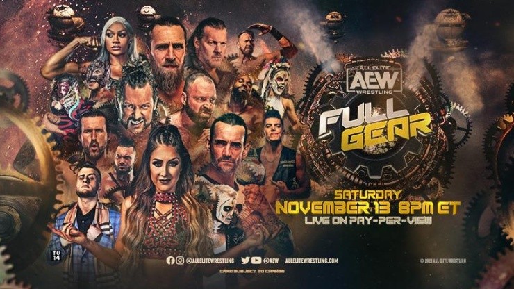 Este sábado se realizará la tercera edición de Full Gear de All Elite Wrestling.