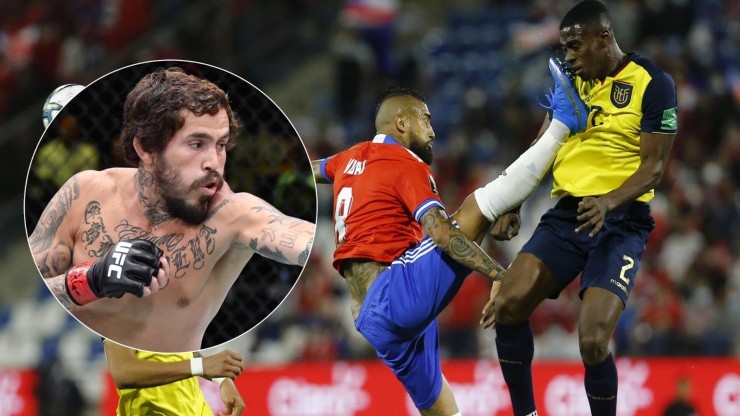 Marlon "Chito" Vera se lanzó contra Arturo Vidal por su patada frente a Ecuador