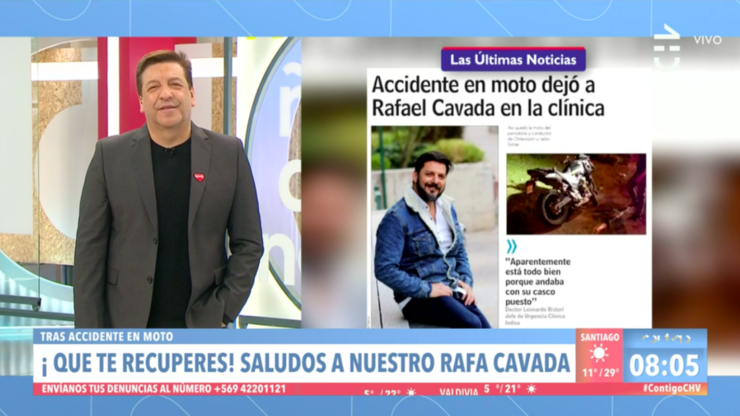 Julio César Rodríguez y Monserrat Álvarez comentaron lo ocurrido con Rafa Cavada la mañana de este viernes.