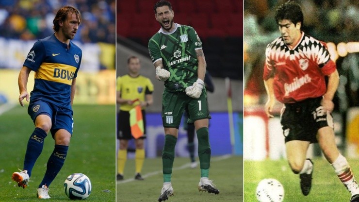 17 chilenos han levantado copas en el fútbol argentino a lo largo de su historia