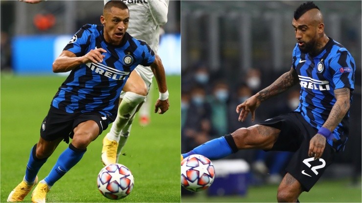 Alexis Sánchez y Arturo Vidal fueron las novedades en el inicio de la semana de Inter de Milán