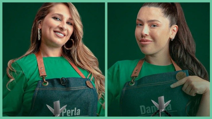 Perla Ilich y Daniela Aránguiz, del equipo verde en la tercera temporada de El Discípulo del Chef.