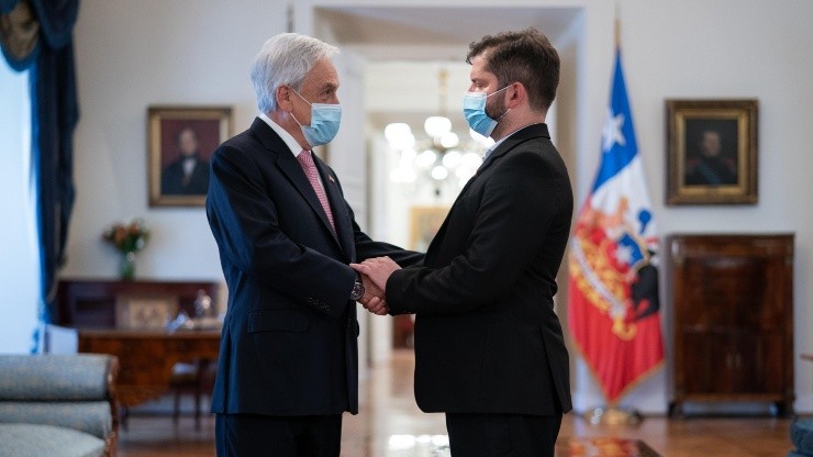 Encuentro entre el Presidente Piñera y Boric