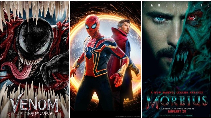 Venom, Morbius y Spider-Man estarán juntos en el streaming.