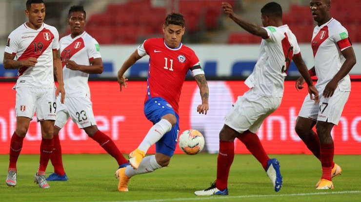 Felipe Mora no ha podido anotar en cuatro partidos y 208 minutos disputados por la selección chilena en las actuales Eliminatorias Sudamericanas Qatar 2022