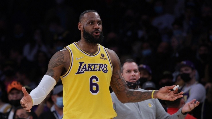 LeBron James fue la gran figura de los Lakers en el último juego.