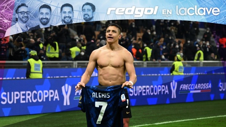 Alexis Sánchez fue el héroe del Inter de Milán ante Juventus al triunfar en la Supercopa de Italia, anotando el gol agónico de la victoria.