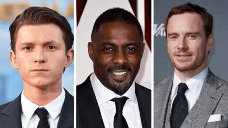 Tom Holland, Idris Elba, Michael Fassbender