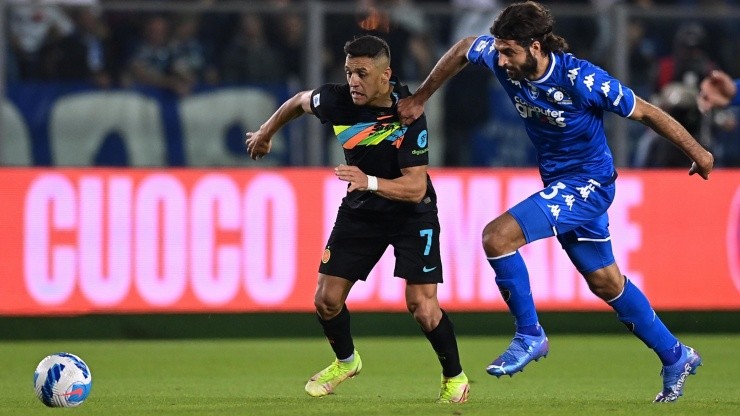 Alexis Sánchez fue titular en el último duelo del Inter y podría repetir este miércoles por Copa Italia.