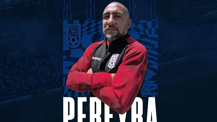 Ariel Pereyra fue oficializado como nuevo técnico de Melipilla