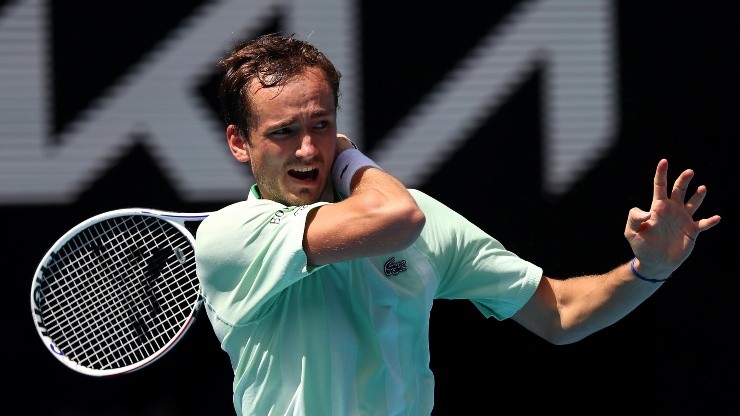 Medvédev es el actual N°2 del ranking ATP.