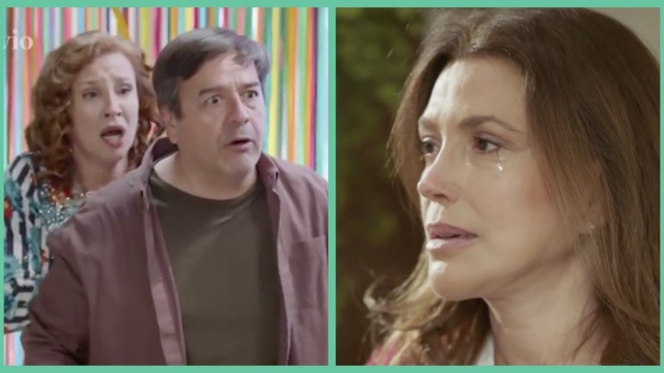 El triángulo amoroso que conforman César (Claudio Arredondo), Betty (Sigrid Alegría) y Vilma (Carolina Arregui) en #PobreNovio.