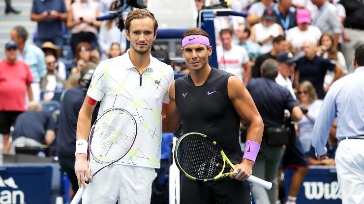 Medvedev y Nadal ya se enfrentaron en la final de un Grand Slam.