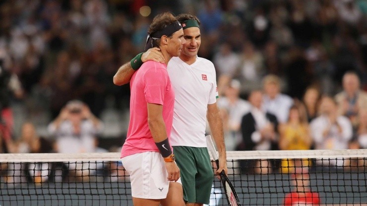Roger felicitó a Nadal por su título en el Australian Open