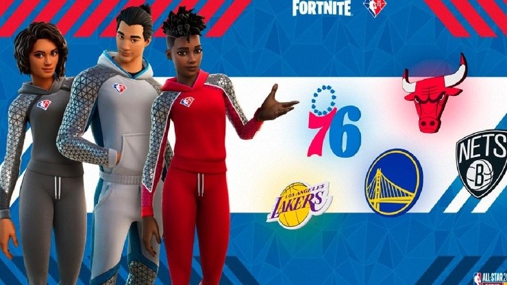 Basketball skins will be present in the collaboration