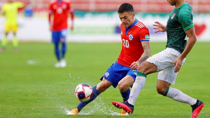 Charles Aránguiz trabaja entre algodones a la espera de los dos últimos partidos de la selección chilena por las Eliminatorias Sudamericanas para Qatar 2022