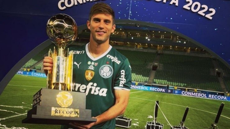 Kuscevic se mostró feliz por ser parte de la historia de Palmeiras