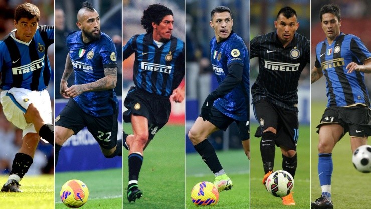 El fútbol chileno se ha hecho presente en los 114 años de historia del Inter de Milán