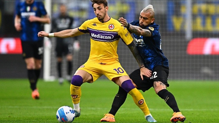 Arturo Vidal tiene la oportunidad como titular ante Fiorentina.