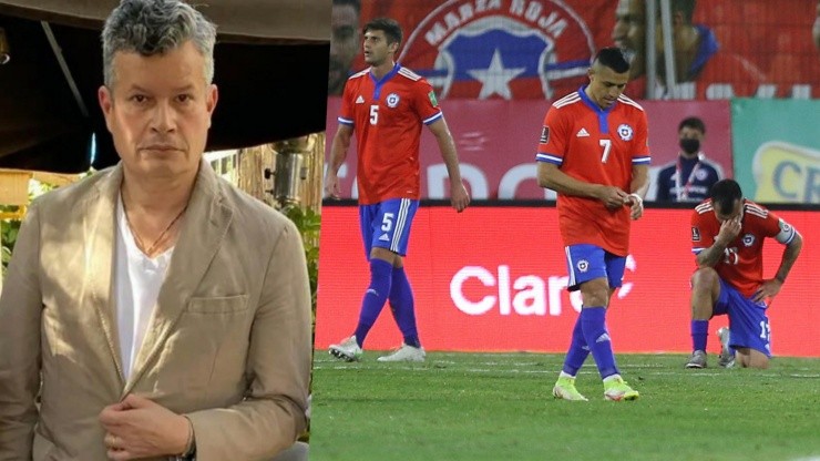 El periodista deportivo realizó un profundo descargo a través de sus redes sociales tras la derrota de Chile ante Uruguay.