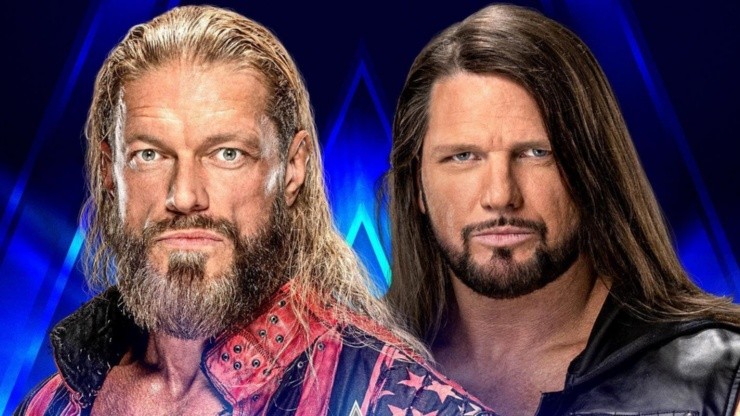 Edge y AJ Styles protagonizan uno de los grandes combates de WrestleMania 38.