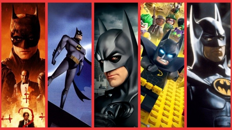Múltiples versiones de Batman están disponibles para revisarlas en HBO Max.