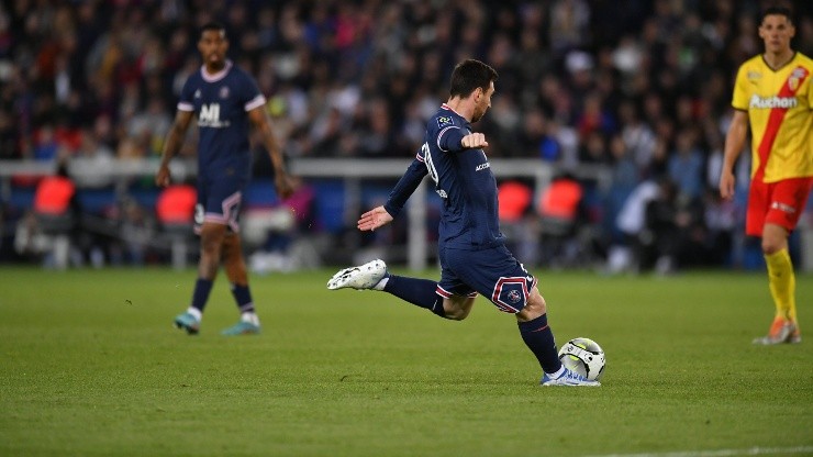 Lionel Messi anotó un gol importante pese a lo irregular de su temporada.