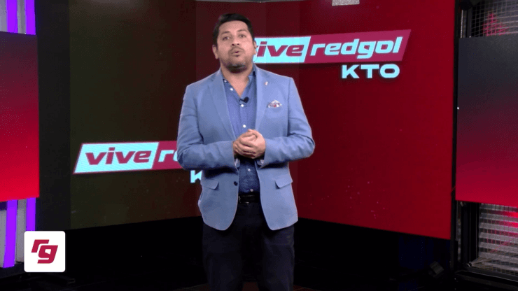 Rodrigo Herrera conduce cada semana Vive RedGol, en las pantallas de Vive de VTR y en RedGol.