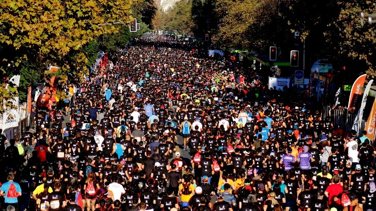 La Maratón de Santiago congregará a miles de personas en el centro de la capital.