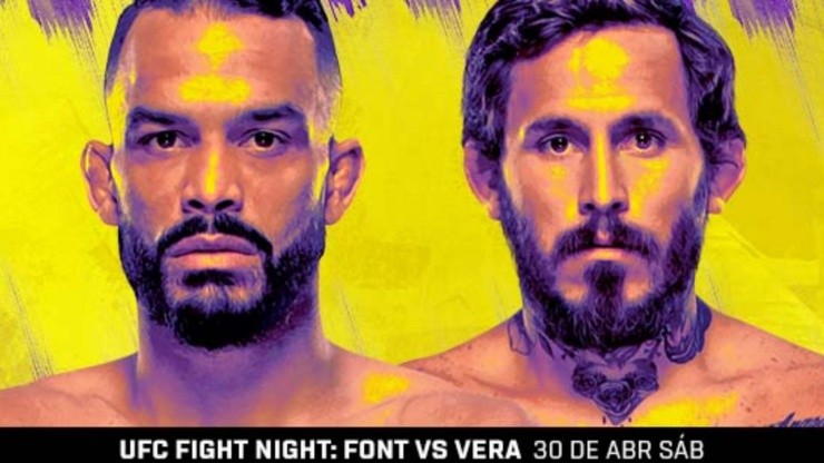 Rob Font y el ecuatoriano Marlon "Chito" Vera protagonizarán una nueva estelar de UFC Fight Night.
