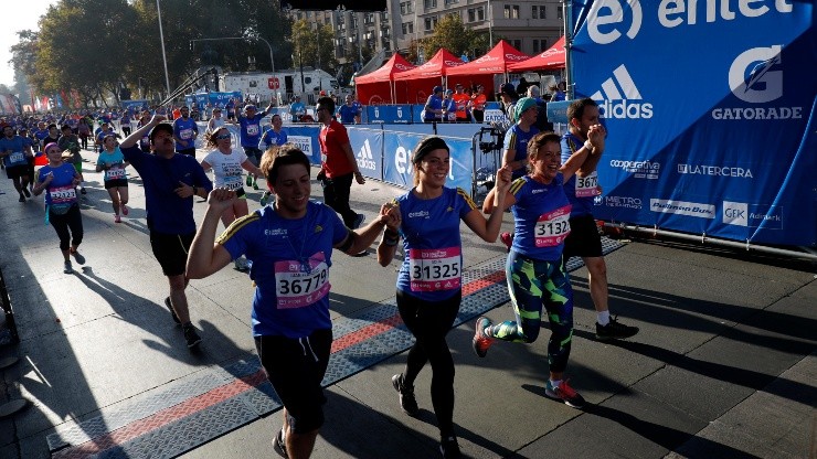 Desde 2019 que no se realizaba la Maratón de Santiago.