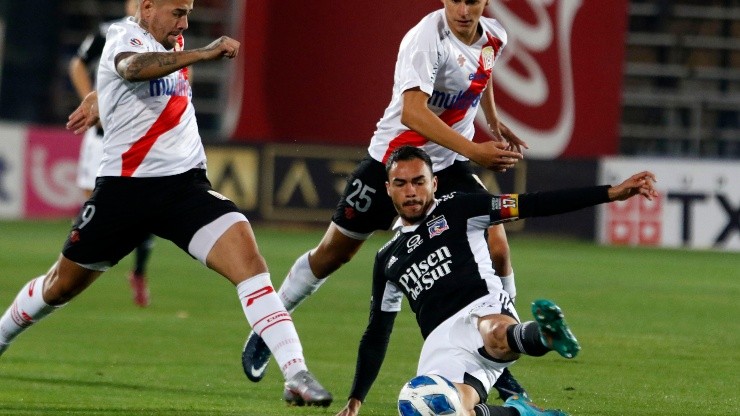 Gabriel Suazo convirtió su primer gol en el torneo