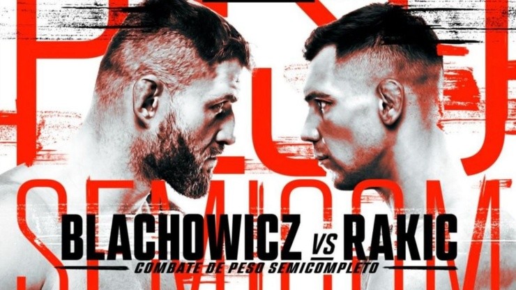 Blachowicz y Rakic animarán el evento central de UFC Vegas 54.