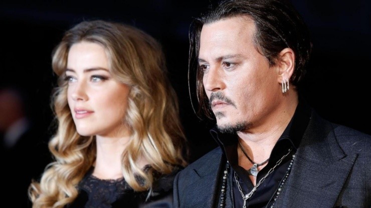 Amber Heard y Johnny Depp cuando aún estaban juntos.