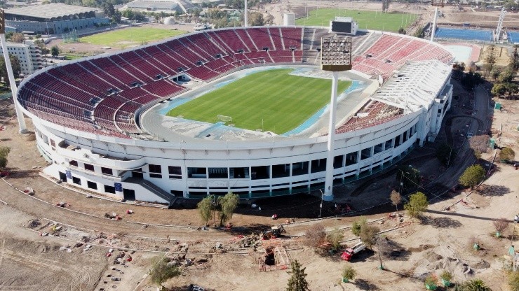 Los trabajos en el Estadio Nacional permitirán el regreso de eventos en el mes de septiembre.