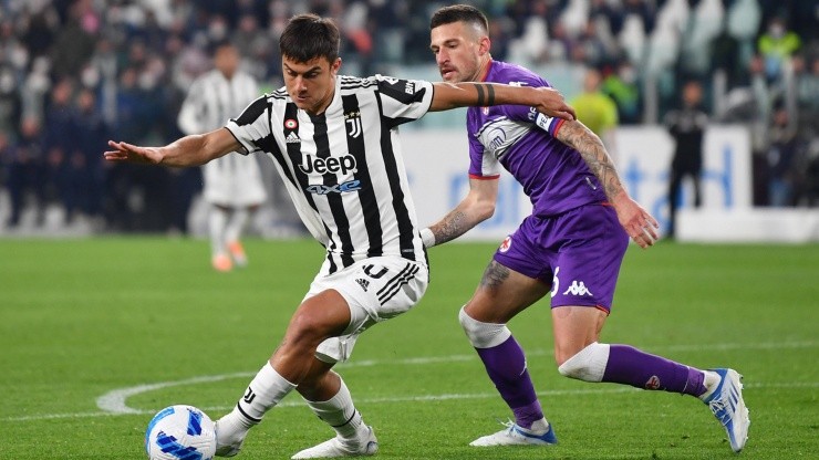 En la primera vuelta del torneo la Juventus venció por uno a cero a la Fiorentina