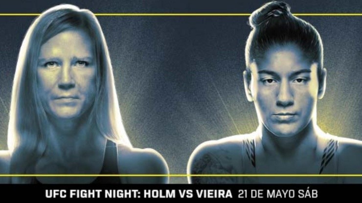 Holm vs Vieira animarán el evento central de UFC Vegas 55.