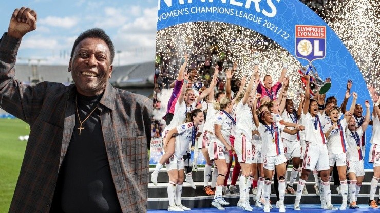 Pelé envió sus felicitaciones al Lyon de Tiane Endler