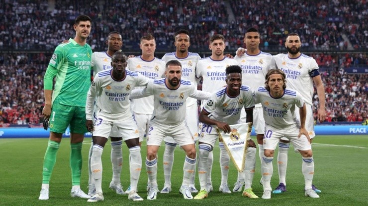 Para enmarcar: el equipo campeón del Real Madrid.