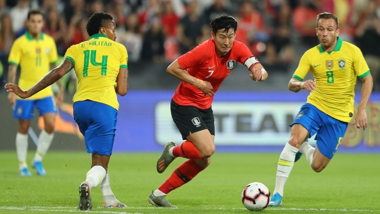 Brasil y Corea jugaron un amistoso en 2019, con triunfo carioca por 3-0.