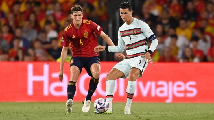 Portugal de Cristiano Ronaldo le sacó un valioso empate a España