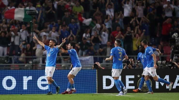 Italia ganó por poco a Alemania en el inicio de la Nations League