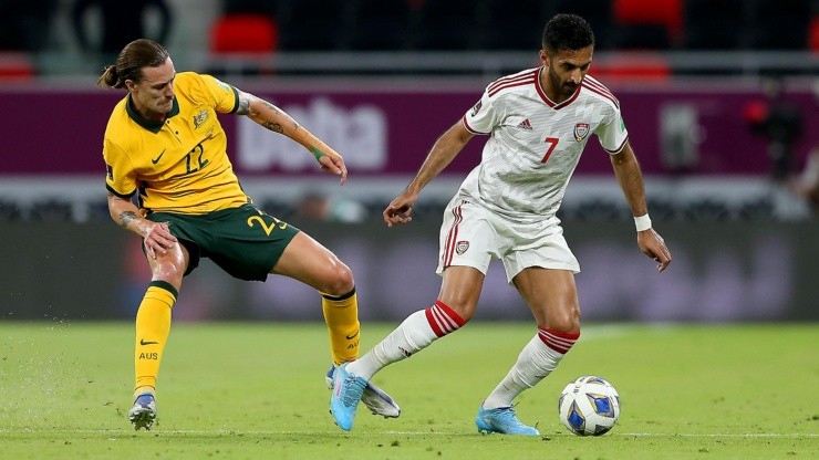 Australia venció a Emiratos Árabes Unidos y jugará el repechaje ante Perú por un cupo al Mundial.
