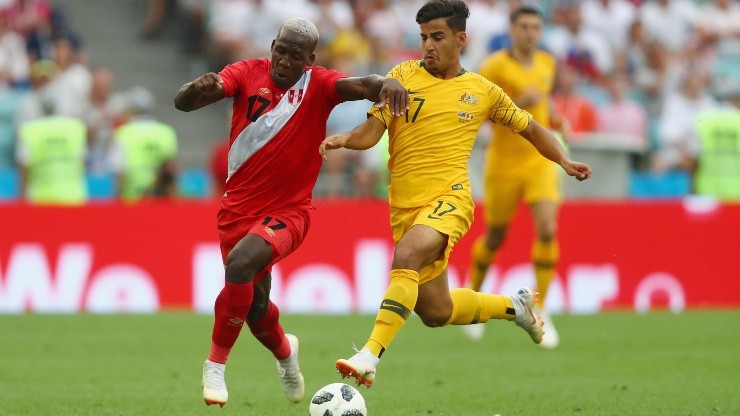 Perú y Australia se enfrentaron por última vez en la fase de grupos de Rusia 2018.