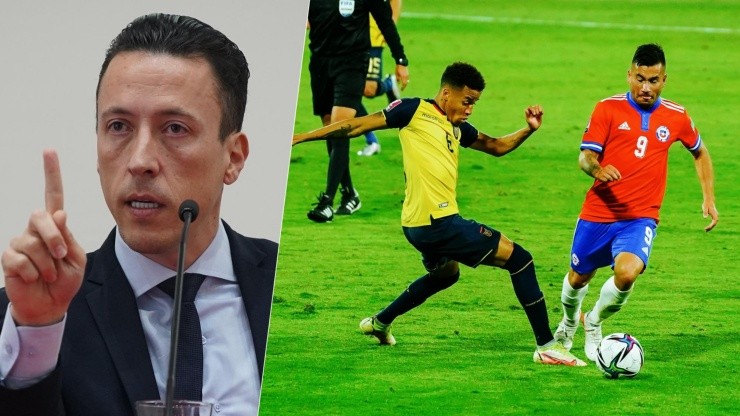Eduardo Carlezzo mantiene viva la esperanza de que Chile vaya a Qatar 2022 ganando la denuncia a Ecuador por Byron Castillo
