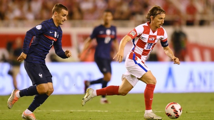 En el primer partido, Francia y Croacia empataron 1-1.