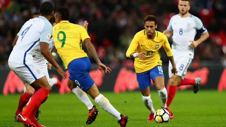 Brasil e Inglaterra se enfrentaron por última vez en un amistoso de 2017, hoy junto a Francia son los tres grandes favoritos para ganar el Mundial de Qatar 2022.