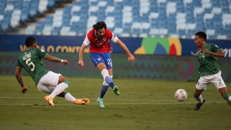 Ben Brereton Díaz anotó su primer gol con Chile hace exactamente un año atrás